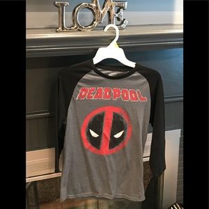 YOUNG MEN’S DEADPOOL SHIRT